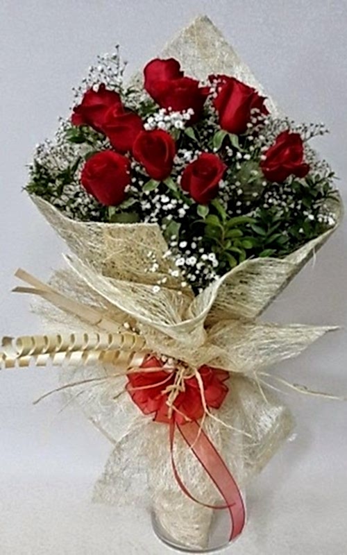 11 Kırmızı Gül Buketi