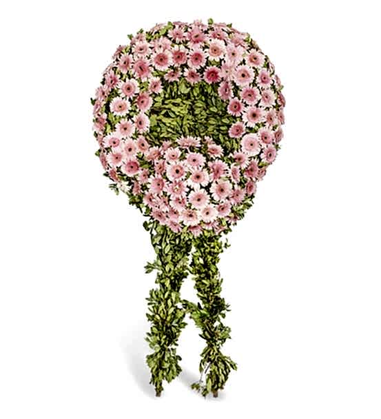 Pembe Cenaze Çelengi